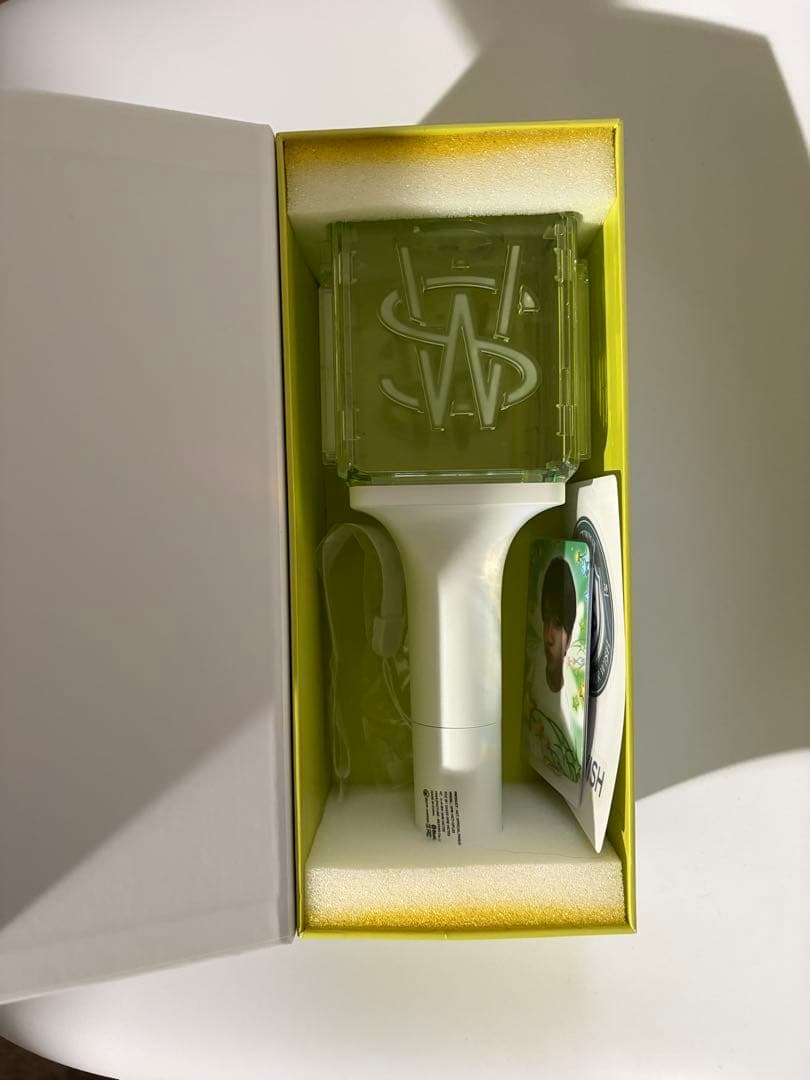 NCT WISH ペンライト ライトグリーン　応援棒　草鈍器　トレカ　ジェヒ