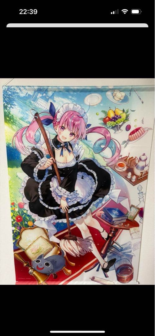 ホロライブ Relax time【リラックスタイム】　タペストリー　アクスタ