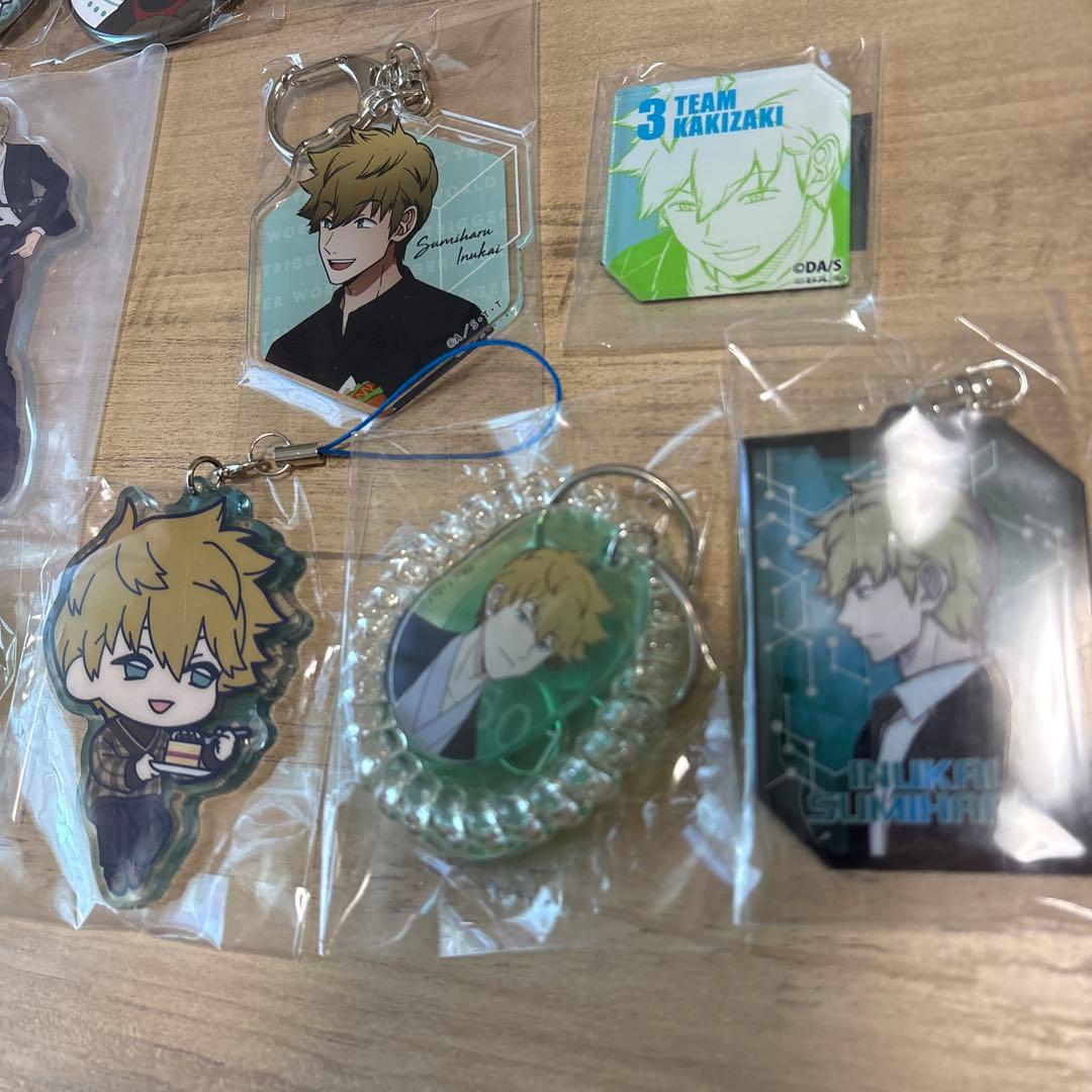 ワールドトリガー ワートリ 白スーツ 缶バッジ 犬飼澄晴