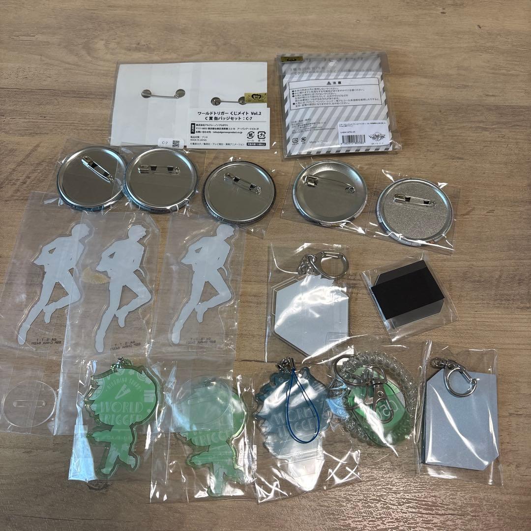 ワールドトリガー ワートリ 白スーツ 缶バッジ 犬飼澄晴