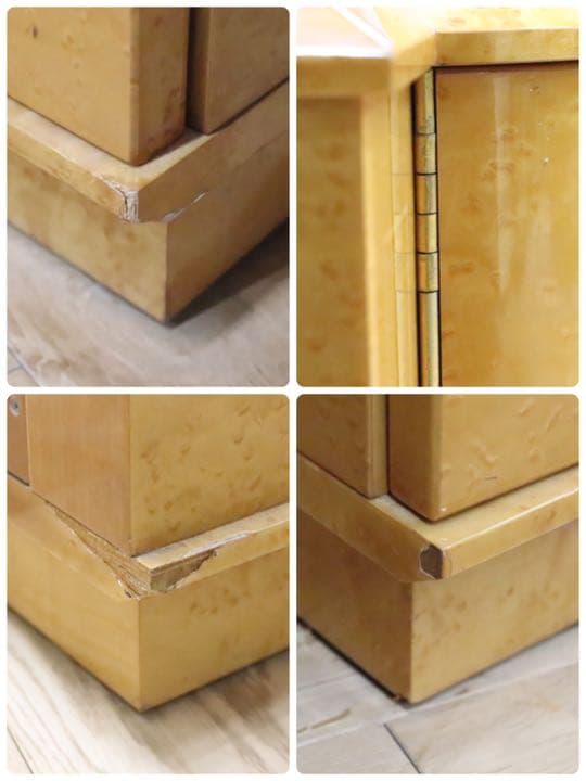 GMDK498○ 初音の家具 田中家具製作所 最高級 婚礼家具 泉州桐ダンス ド