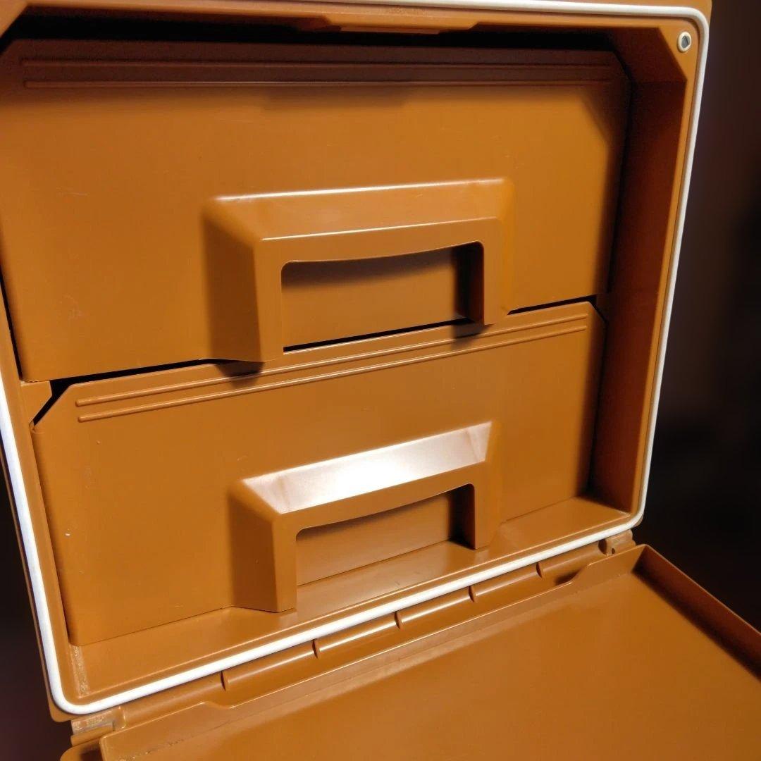 Tupperware スーパーチェスト2段引き出し収納ケース