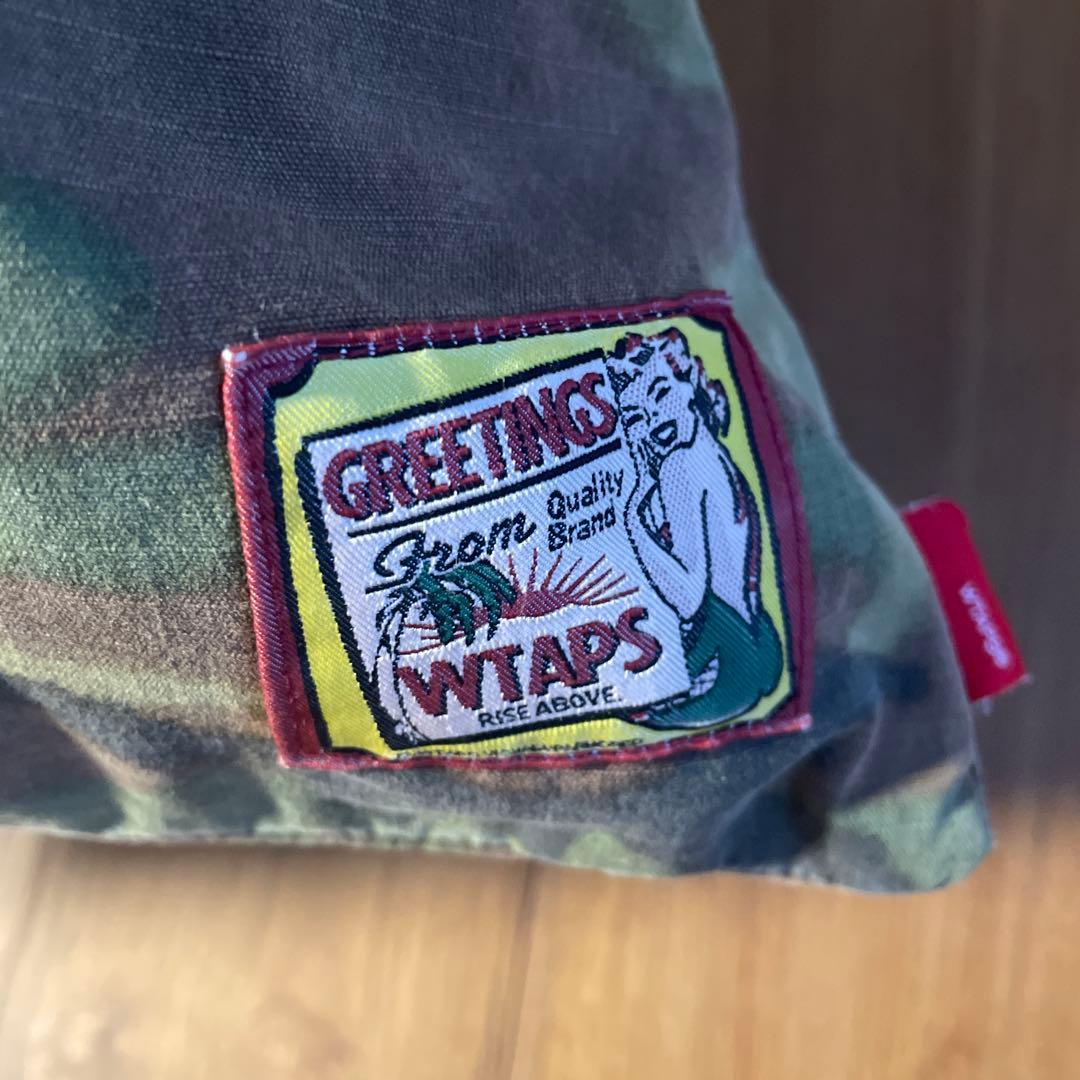 未使用WTAPS レオパード柄 迷彩柄 クッションセット