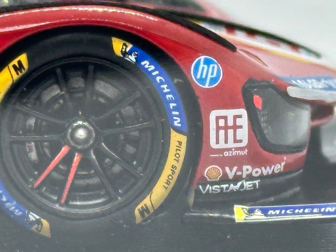 訳あり品 ルックスマート 1/43 フェラーリ 499P 2024 ルマン