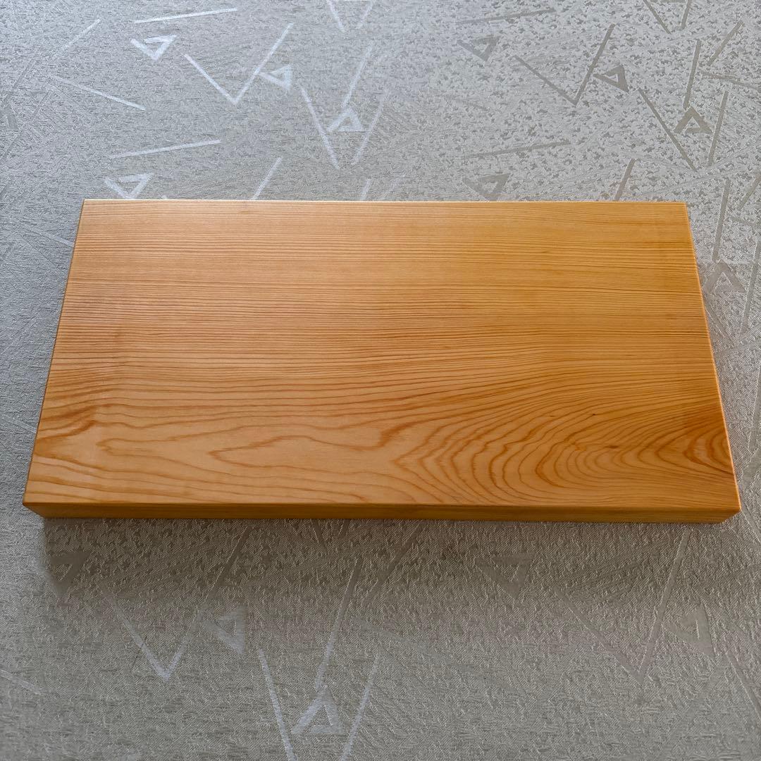 まな板　榧　手作り