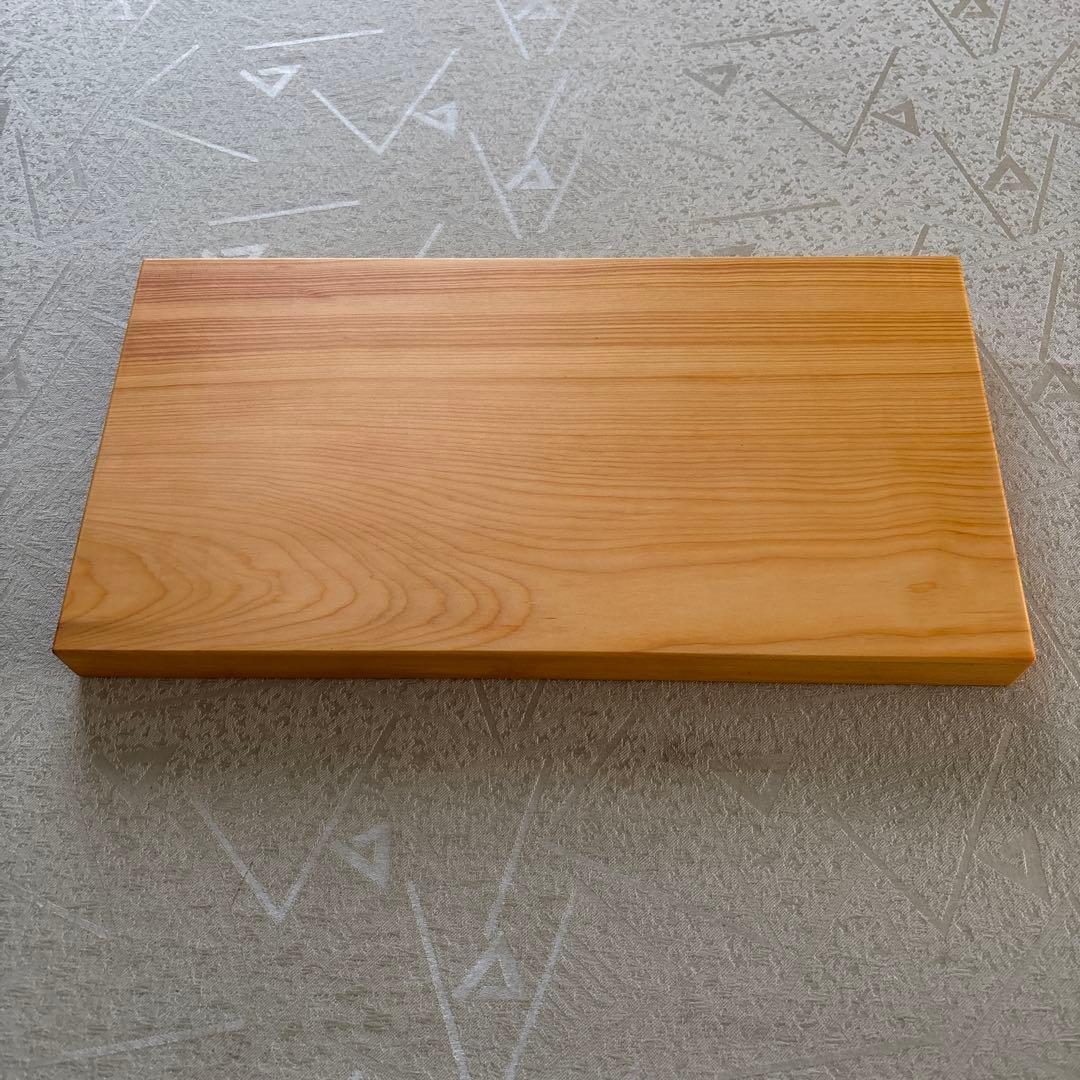 まな板　榧　手作り
