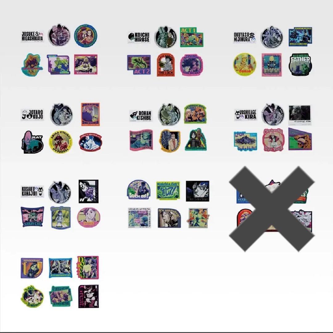 ジョジョの奇妙な冒険 まとめ売りフィギュア セット