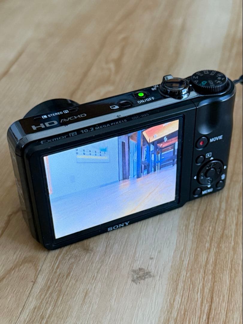 SONY DSC-HX5Vコンパクトデジタルカメラ10倍ズーム充電器付