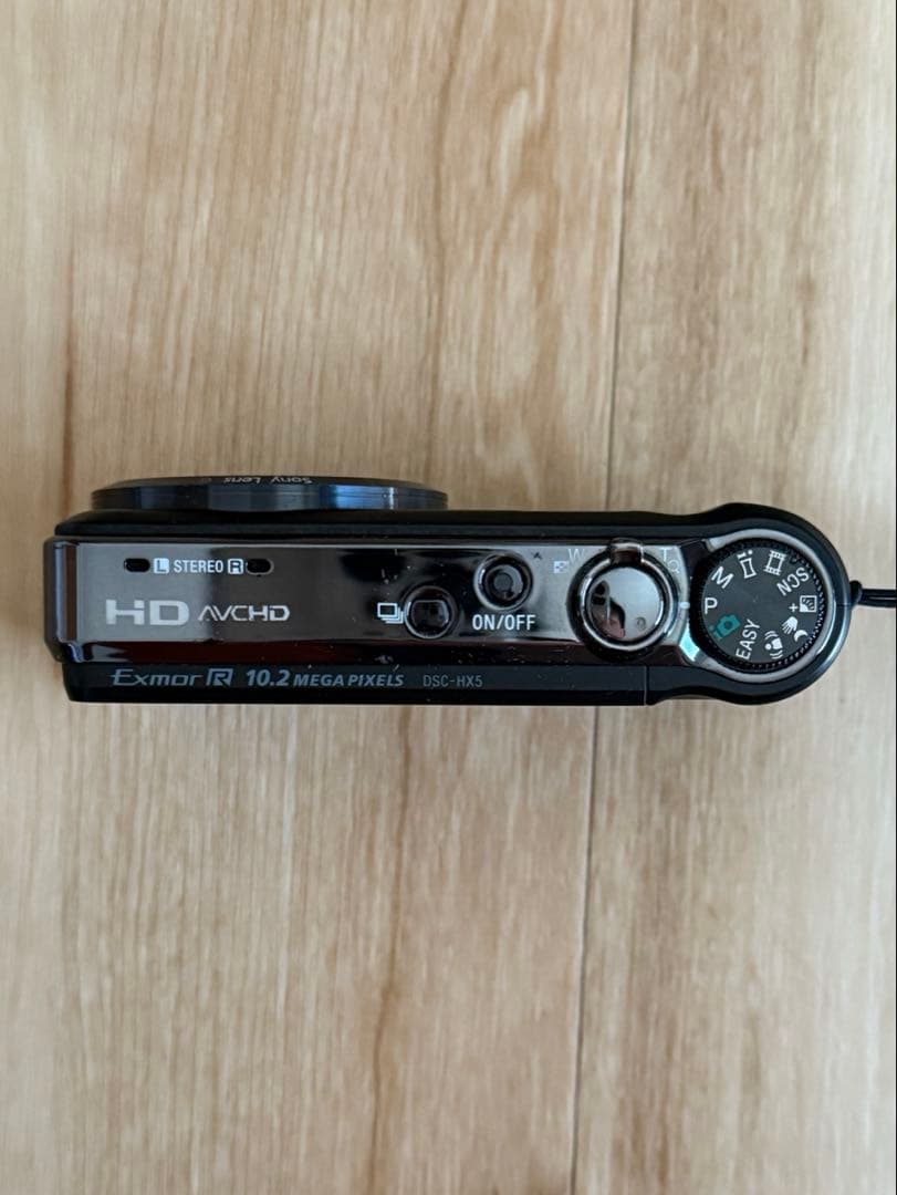 SONY DSC-HX5Vコンパクトデジタルカメラ10倍ズーム充電器付