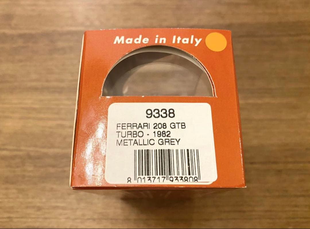 中古品 希少！1/43 ベストモデル フェラーリ 208GTBターボ シルバー