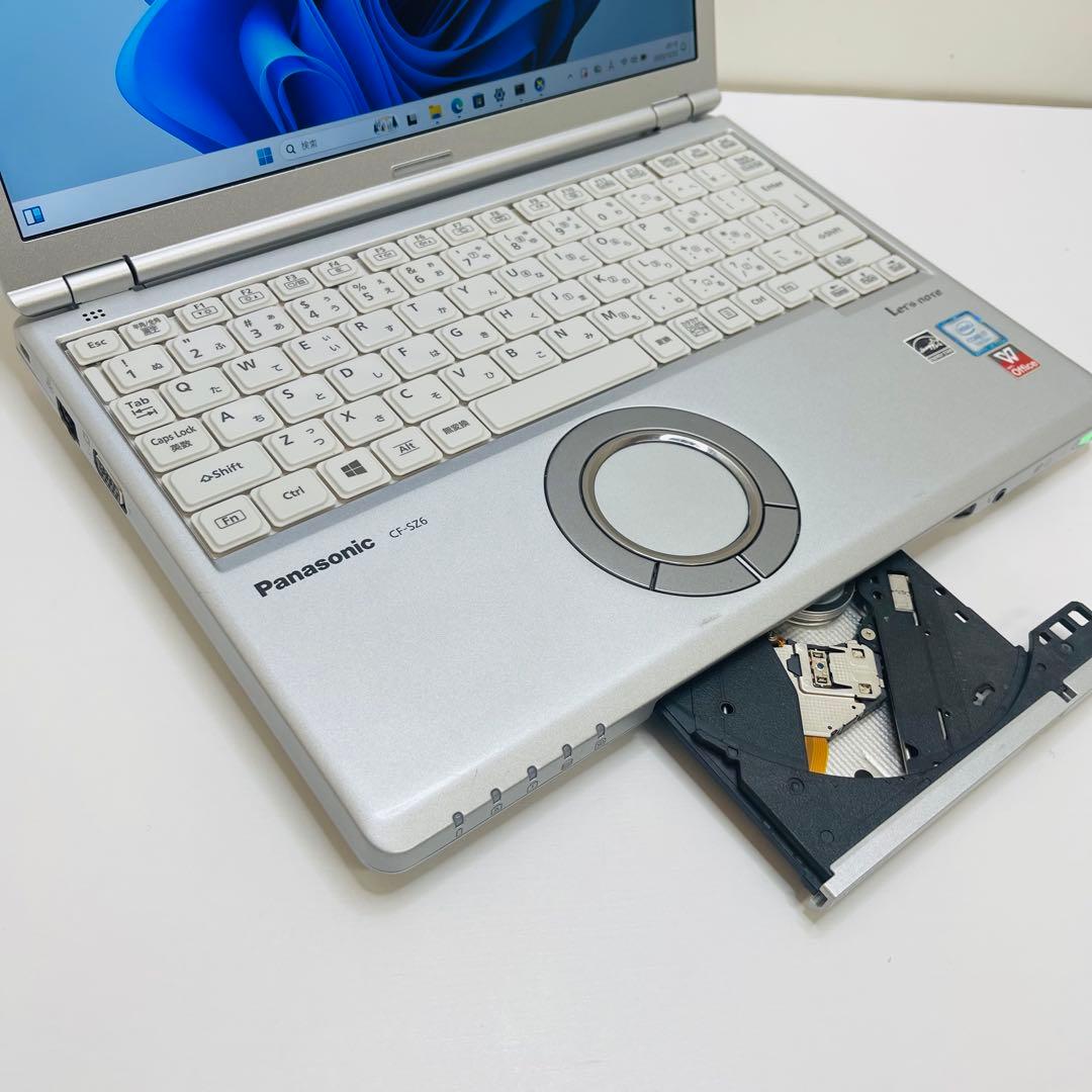 Windowsノート本体 #655 Panasonic CF-SZ6 i7-7500U 8GB 256GB