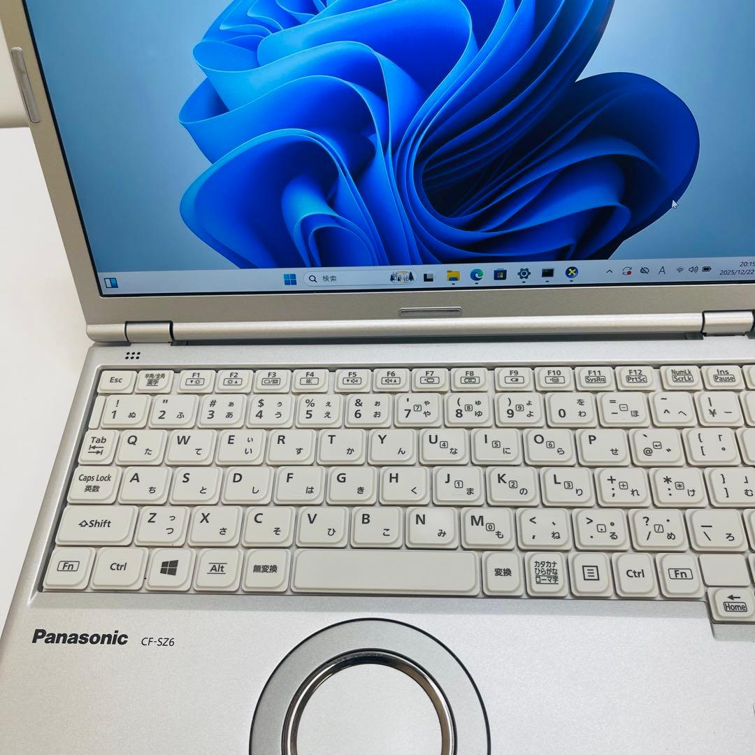 Windowsノート本体 #655 Panasonic CF-SZ6 i7-7500U 8GB 256GB
