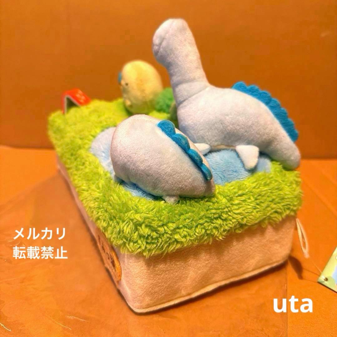 【レア】＊すみっコぐらし　ぬいぐるみティッシュカバー（すみっ湖ver.）1点