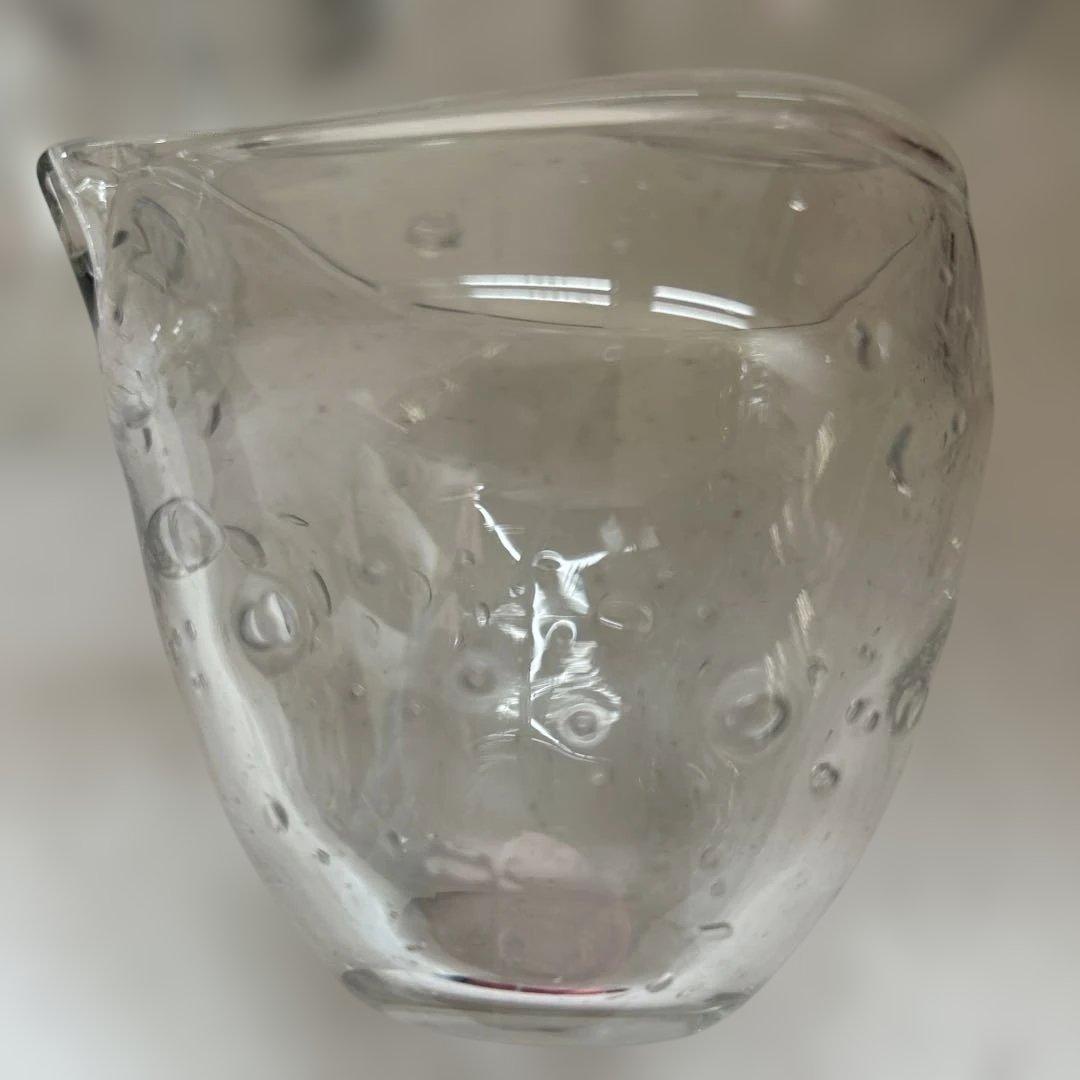 風趣　気泡グラス6個と冷酒（❓）入れ2個セット