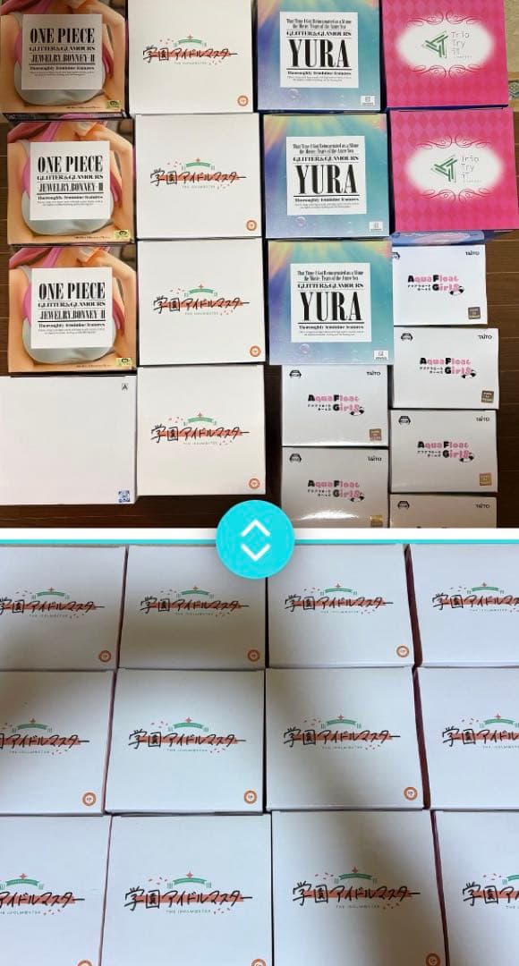 送料込み　美少女フィギュア　とらぶる　ワンピース　学園アイドルマスター　ナルト