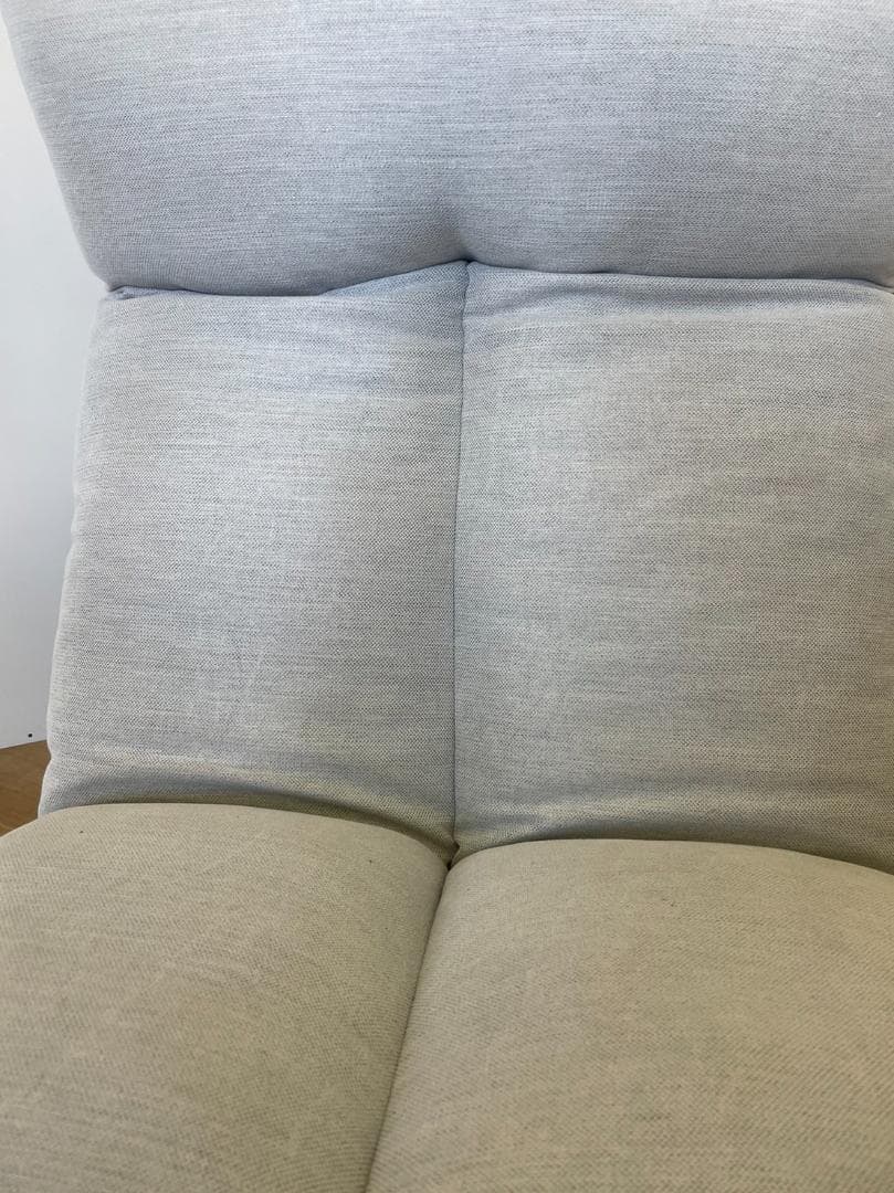 日本製　座椅子 リヨン　クッション　ごろ寝　椅子　チェア　ソファ　グレー