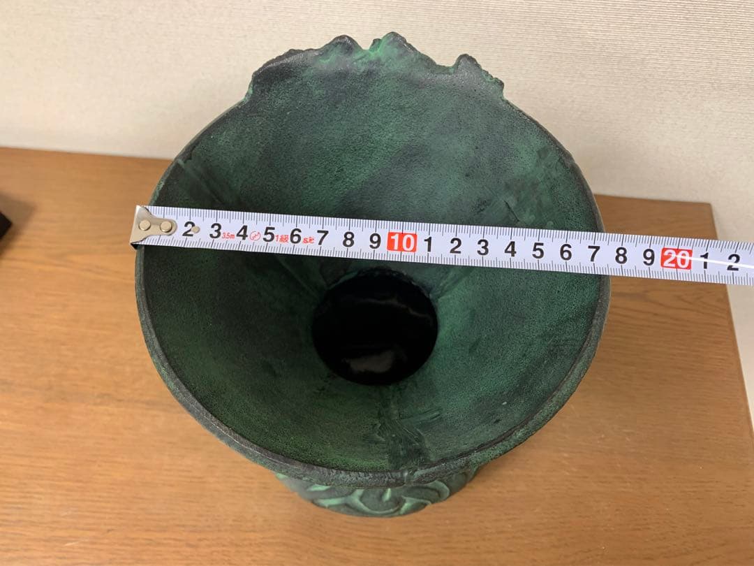 南部鉄器　花瓶　本場盛岡