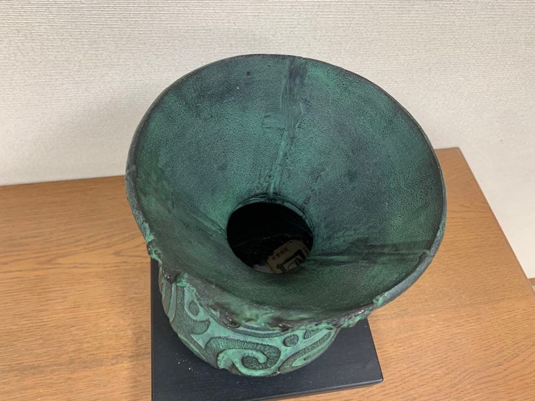 南部鉄器　花瓶　本場盛岡