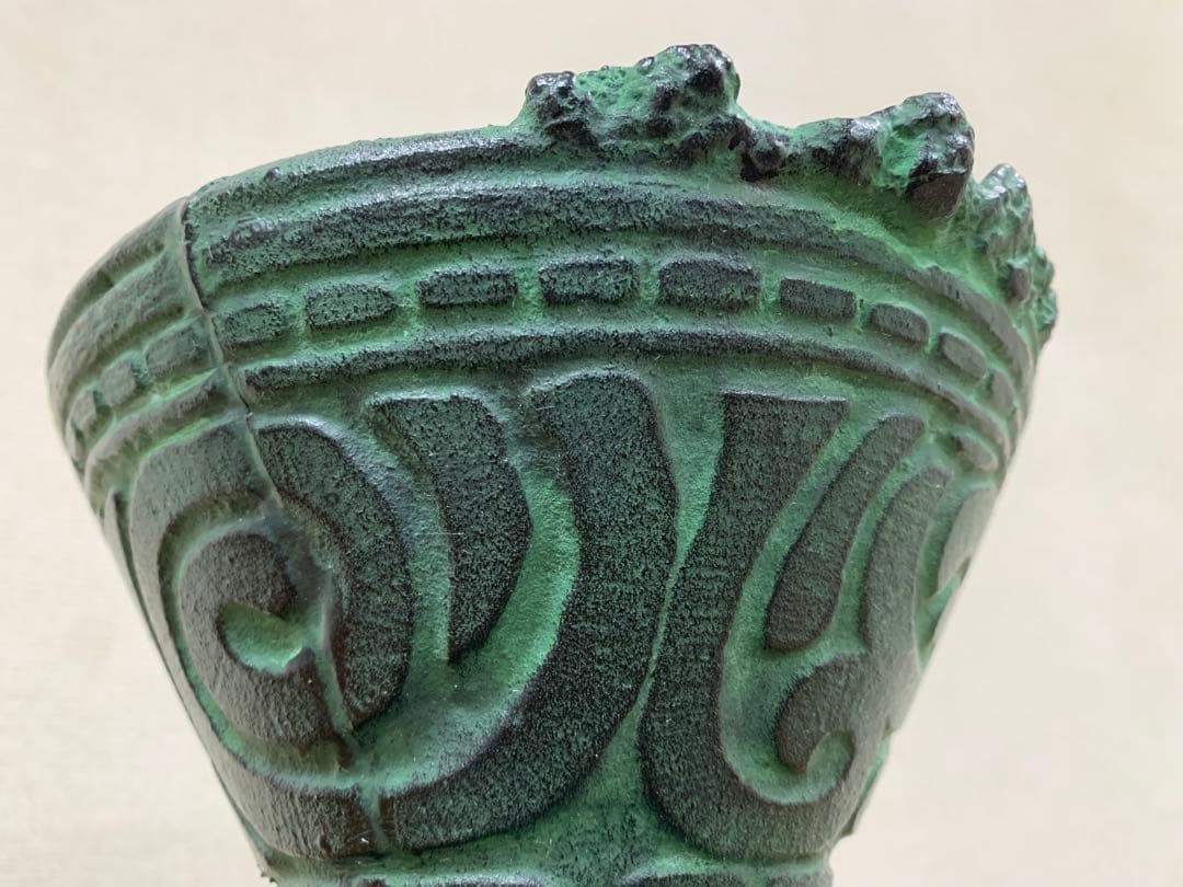 南部鉄器　花瓶　本場盛岡