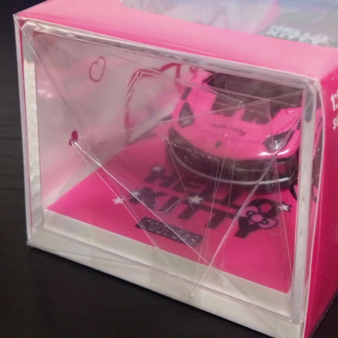 【数量限定品】COOLCAR 1/64 ハローキティアヴェンタドールGTEvo