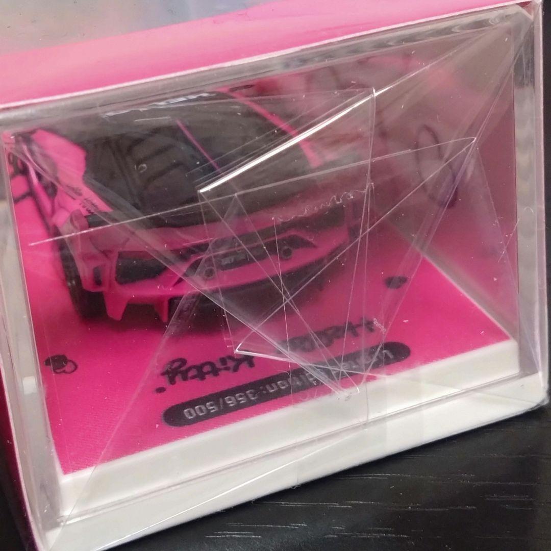 【数量限定品】COOLCAR 1/64 ハローキティアヴェンタドールGTEvo