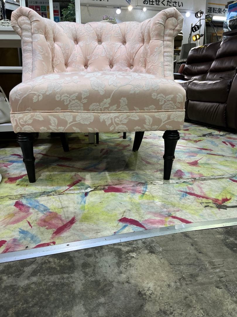 【輸入家具】ジェニファーテイラ- アームチェア 参考価格9.３万の品　A