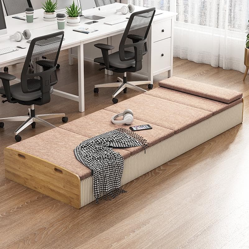 ペーパー折りたたみベッド幅120㎝高さ23㎝組立不要マットレス付き 軽量通気性