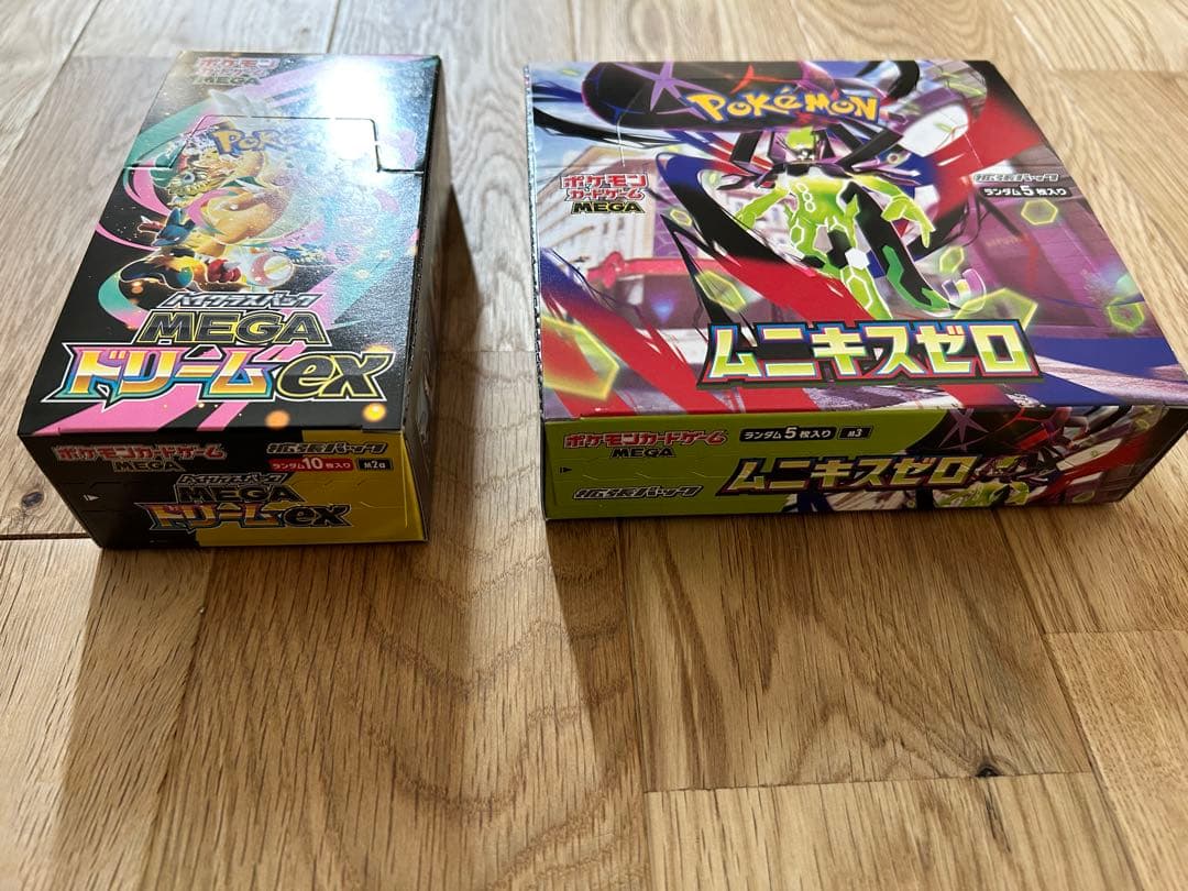 ポケモンカード　ムニキスゼロ　MEGAドリームex シュリンクなし