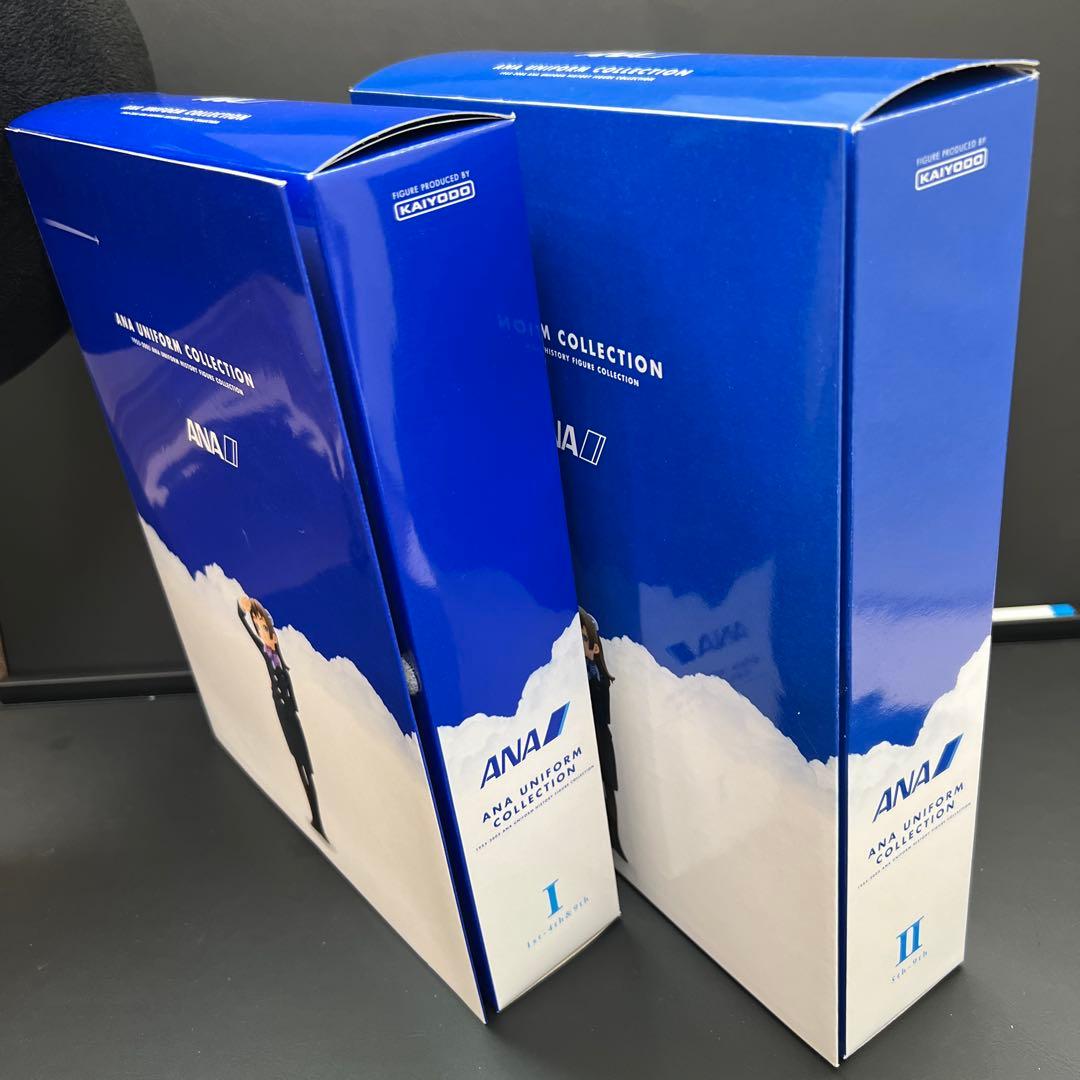 ANA ユニフォームコレクション　2種類　フィギュア　10体