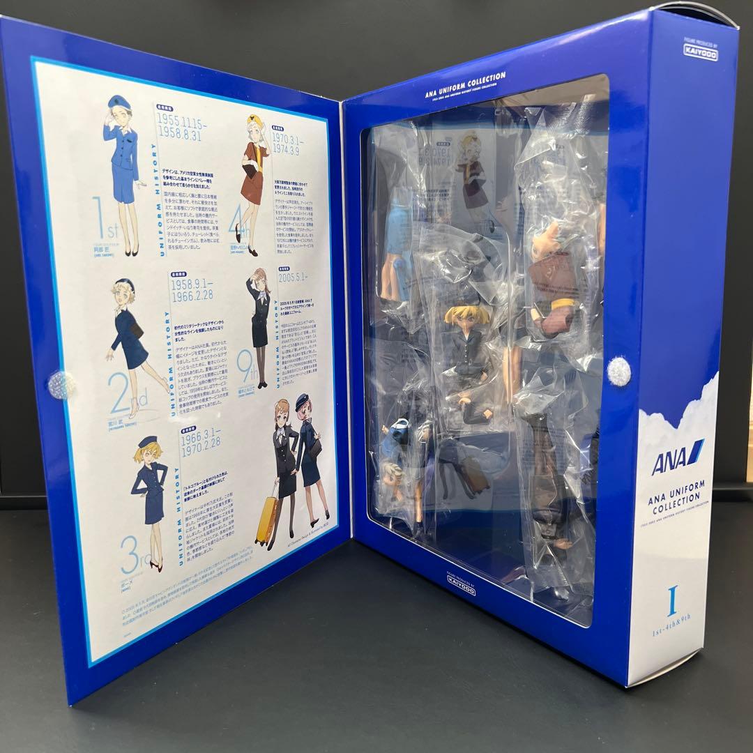 ANA ユニフォームコレクション　2種類　フィギュア　10体