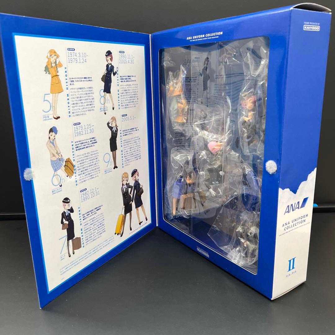 ANA ユニフォームコレクション　2種類　フィギュア　10体