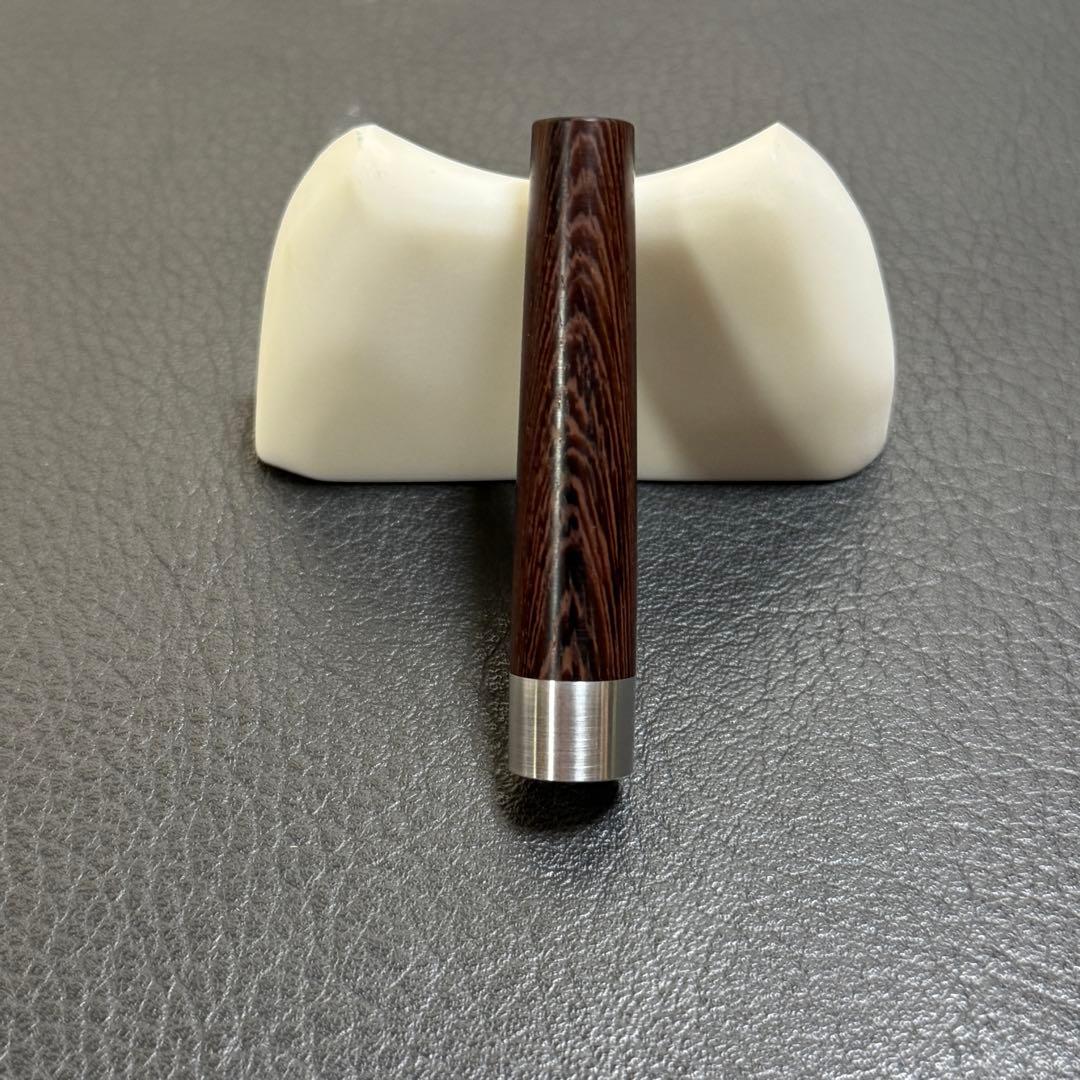 老眼オヤジ　2紫鉄刀木　木製後軸(長) 【Enjoy f】⭕️中間パーツ不要