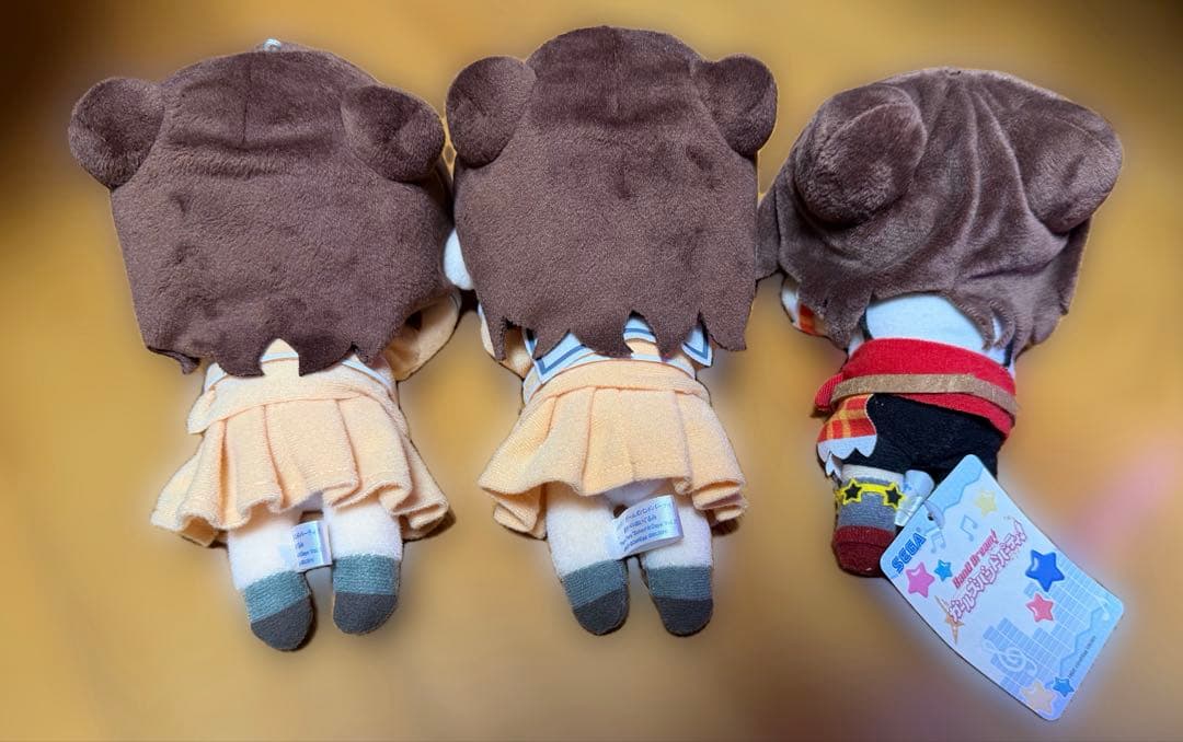 バンドリ 戸山香澄 寝そべりぬいぐるみ（メガ×1,通常×3）