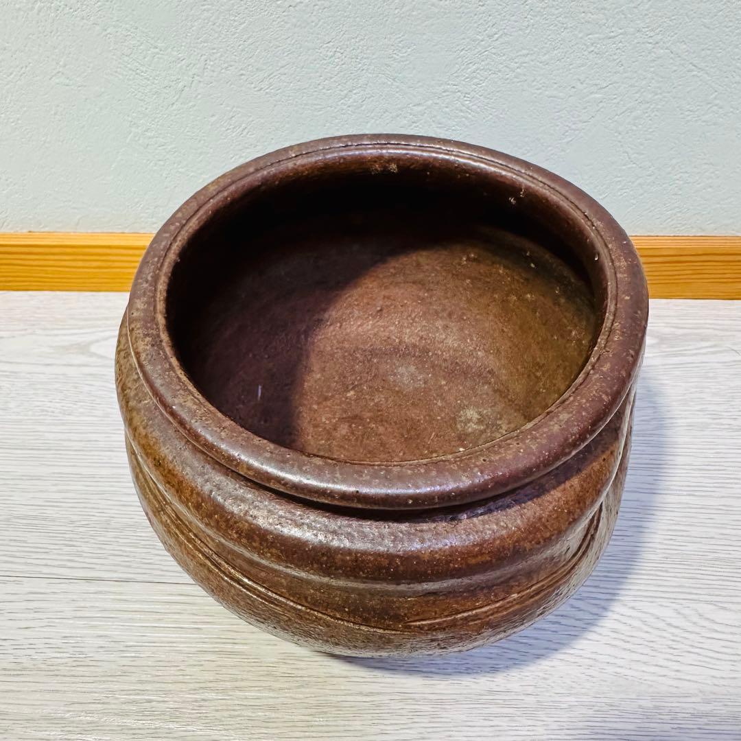 備前焼　藤原陶斉　丸茶瓶