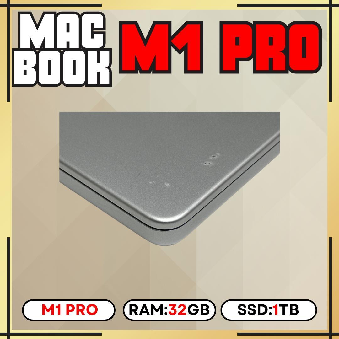 【上位カスタム】MacBook Pro M1 Pro / 32GB / 1TB