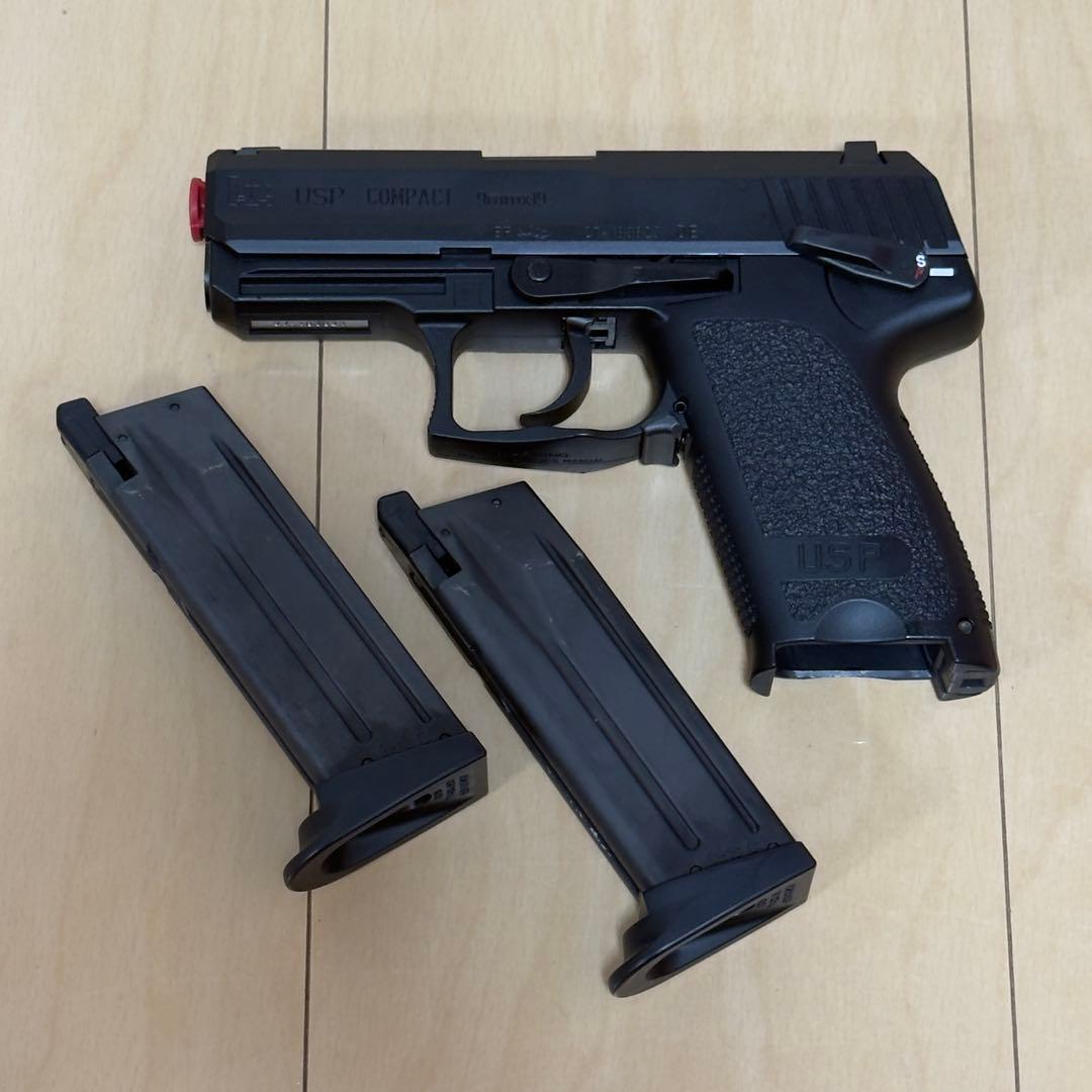 東京マルイ USPコンパクト ガスブロ マガジン2本 ワンオーナー 室内使用