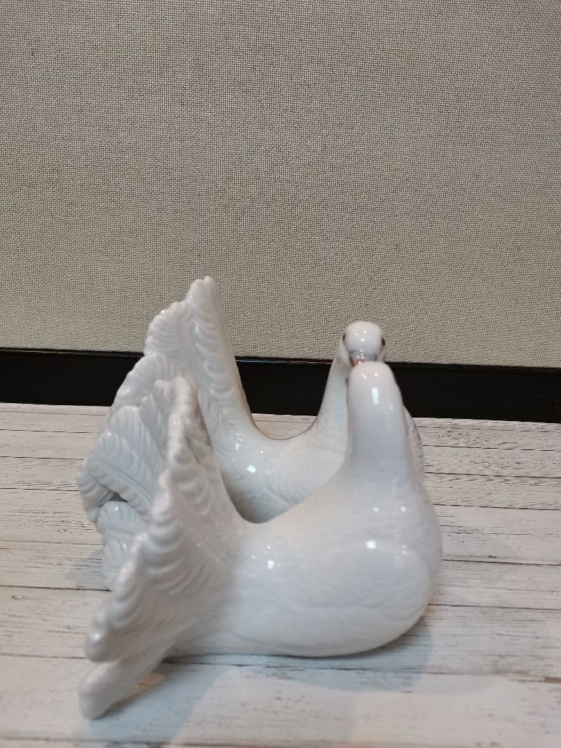 リヤドロ　つがいの鳩　★絶版★美品★縁起物★