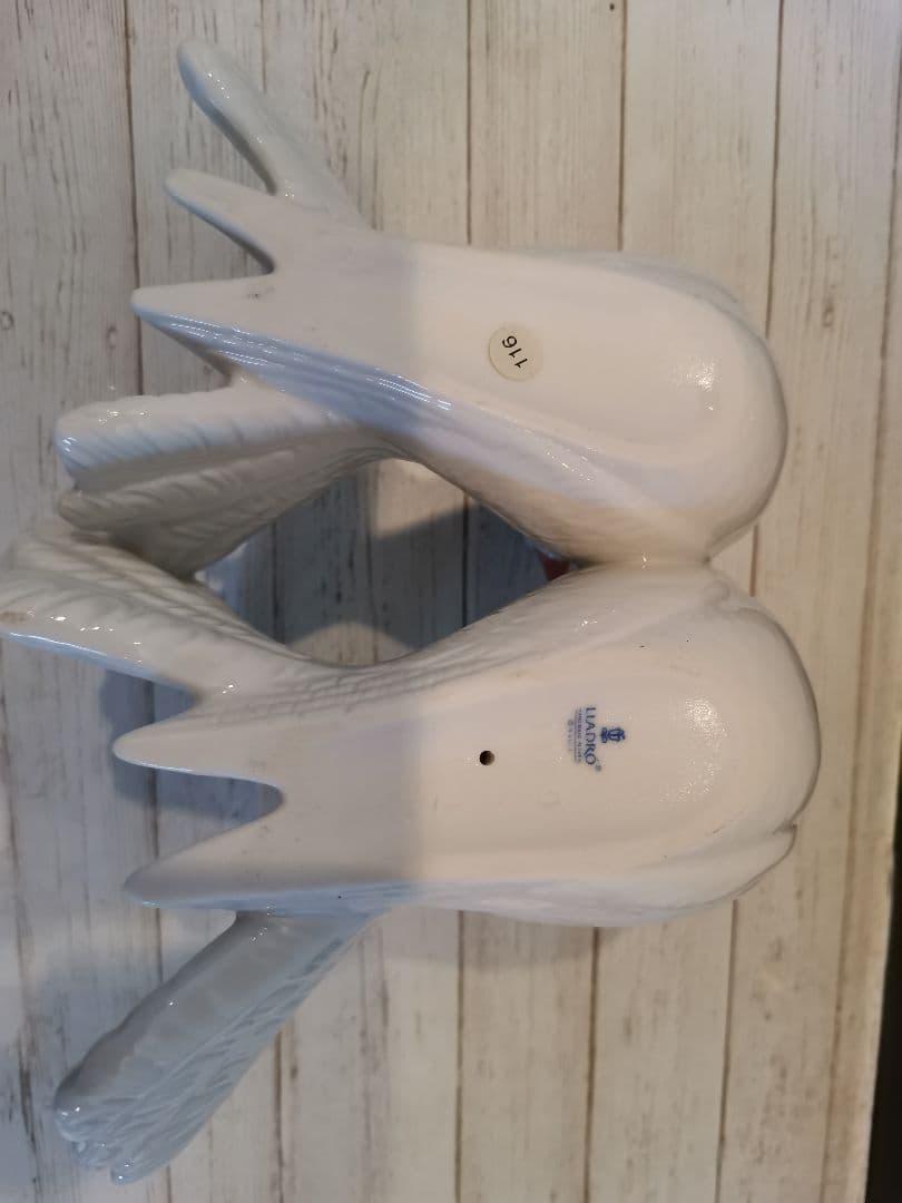 リヤドロ　つがいの鳩　★絶版★美品★縁起物★