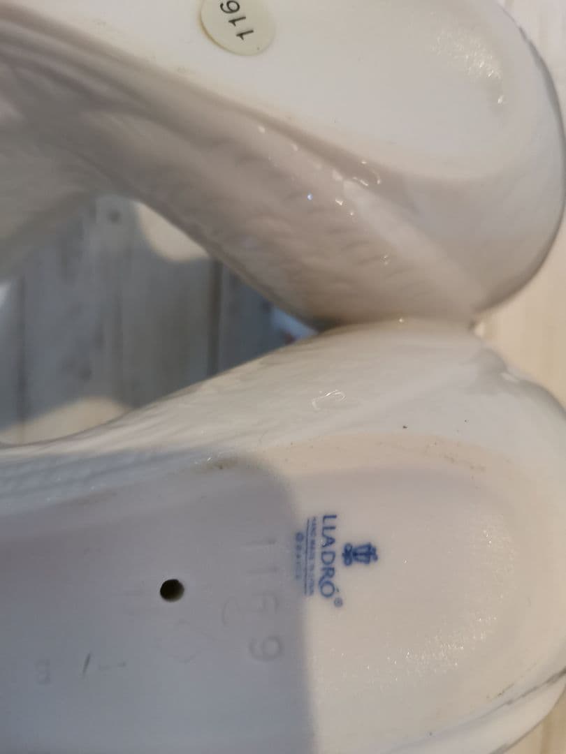 リヤドロ　つがいの鳩　★絶版★美品★縁起物★