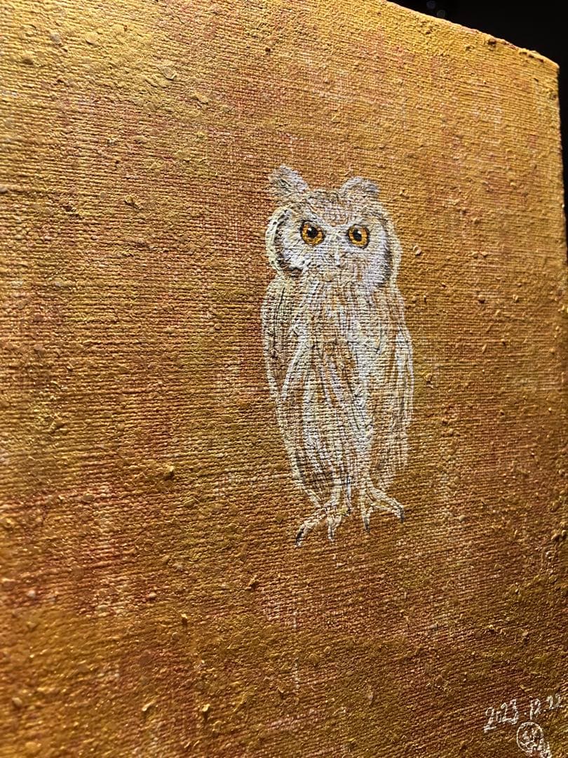 絵　絵画　アクリル画　動物　鳥　アート　インテリア　雑貨　おしゃれ　かわいい　鳥