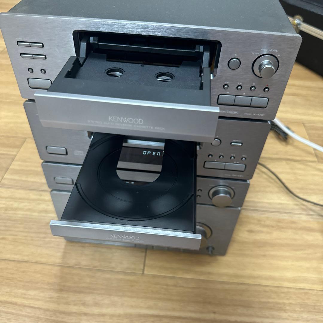 KENWOOD オーディオセット CDプレーヤー チューナー アンプ　セット