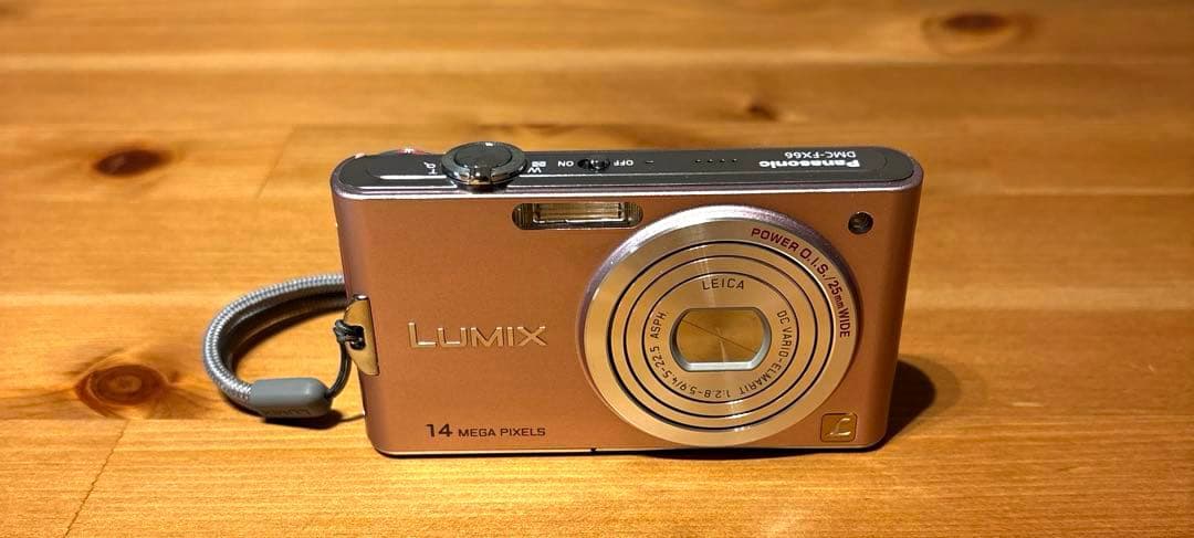 【美品】Panasonic LUMIX DMC-FX66 ピンク