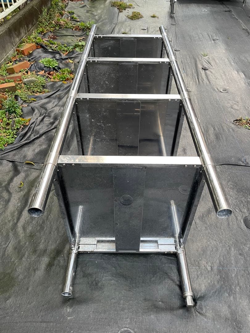 業務用ステンレス　棚　４段