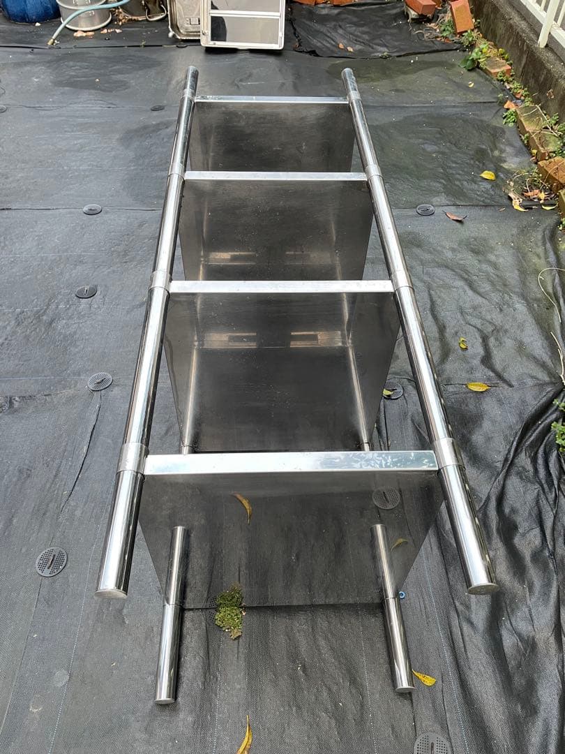 業務用ステンレス　棚　４段