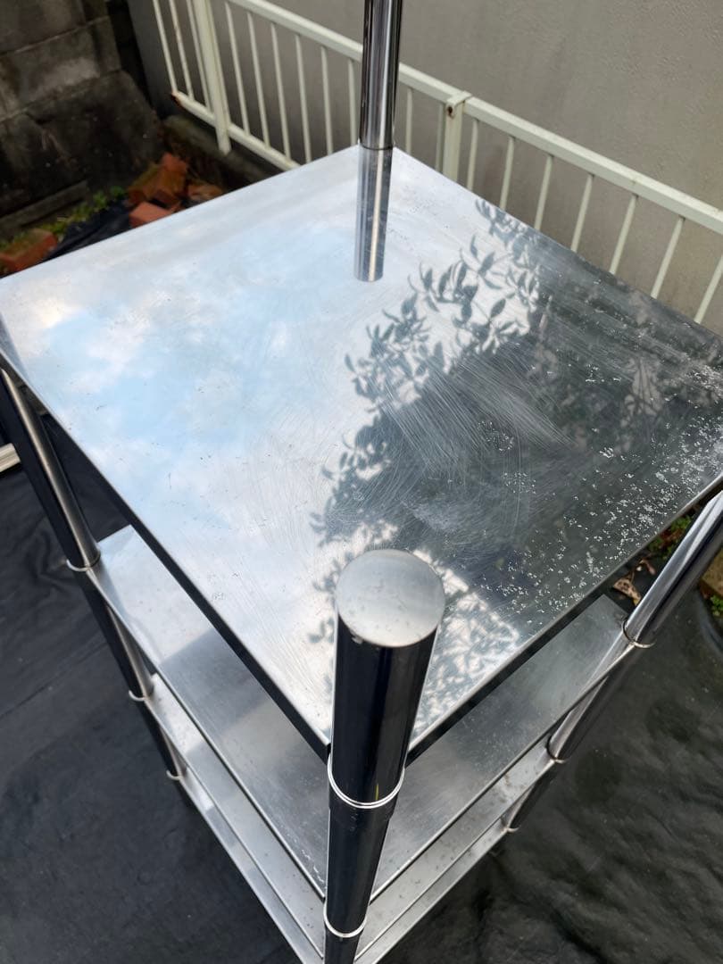 業務用ステンレス　棚　４段