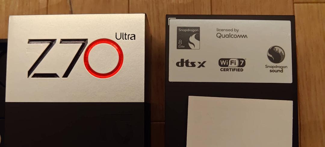 原神、鳴潮もめちゃサクサク　Nubia Z70 Ultra 512GB/16GB