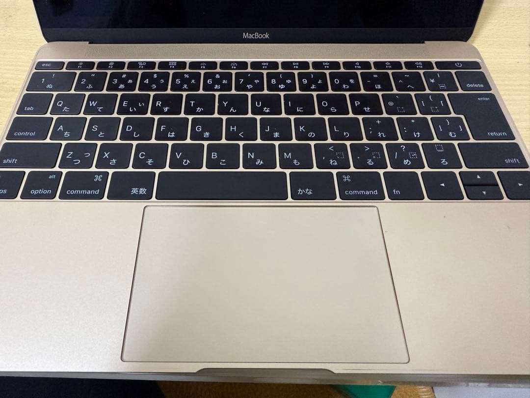 Apple MacBook ゴールド 日本語配列 値下げ交渉あり