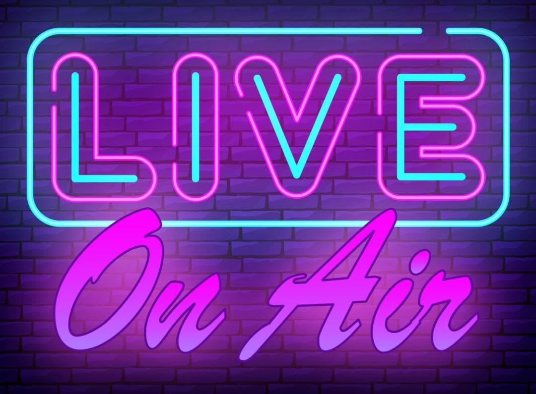 オンエア スタジオ 生放送 ラジオ 看板 置物 アメリカン雑貨 ライトBOX