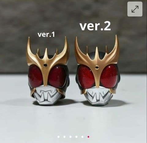 真骨彫製法　仮面ライダークウガ　アルティメットフォーム　用　発光頭部ver2.0