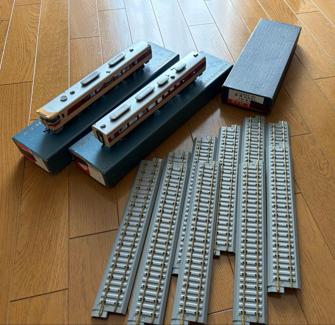 美品 カツミ HO キハ80、82&レール